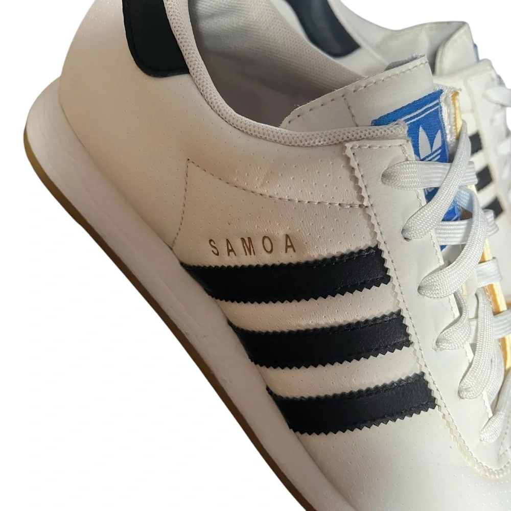 Adidas Samoa sneakers white black gold 6 - Picture 10 of 12